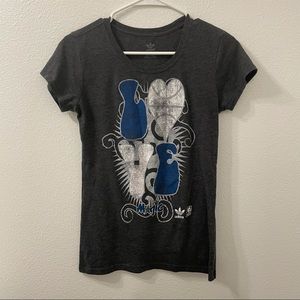 Adidas Orlando magic t shirt gray medium